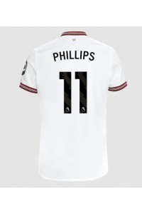 Fotbalové Dres West Ham United Kalvin Phillips #11 Venkovní Oblečení 2023-24 Krátký Rukáv